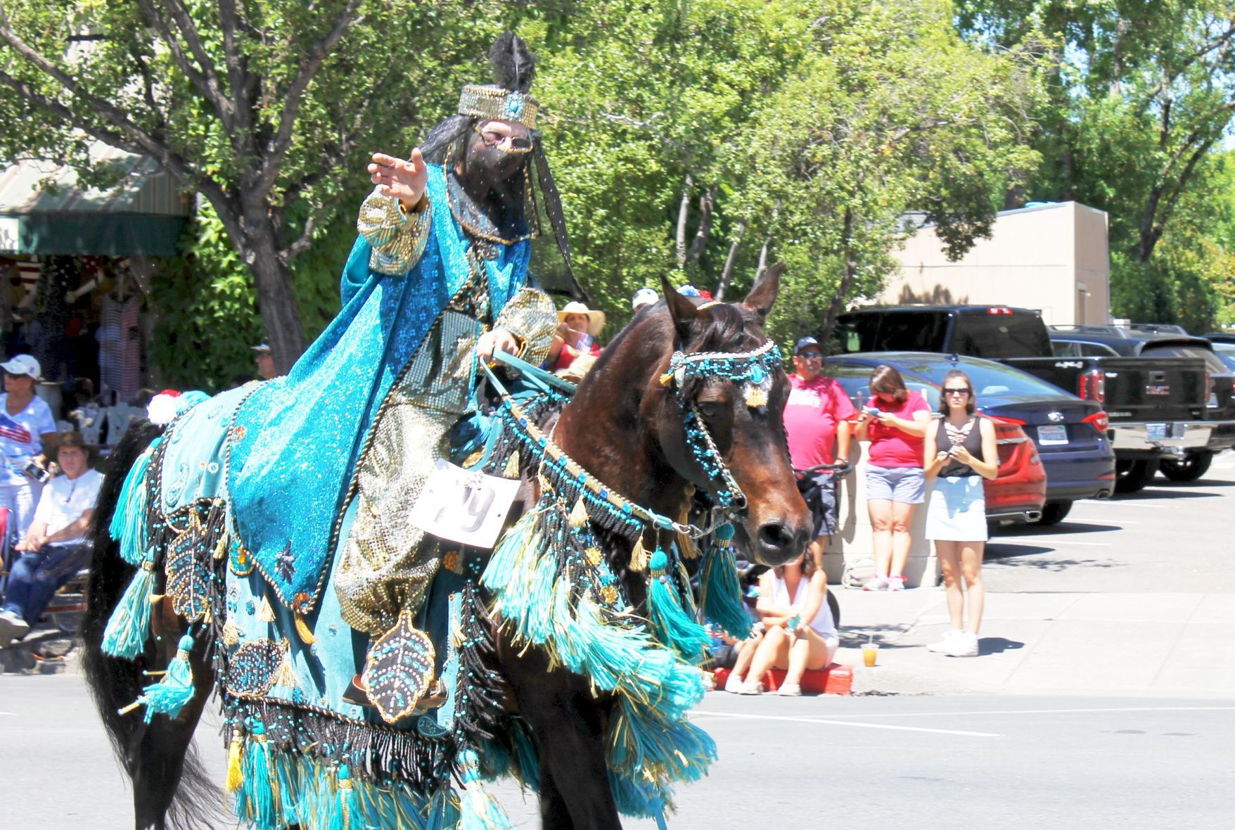At the Calistoga 4th of July Parade